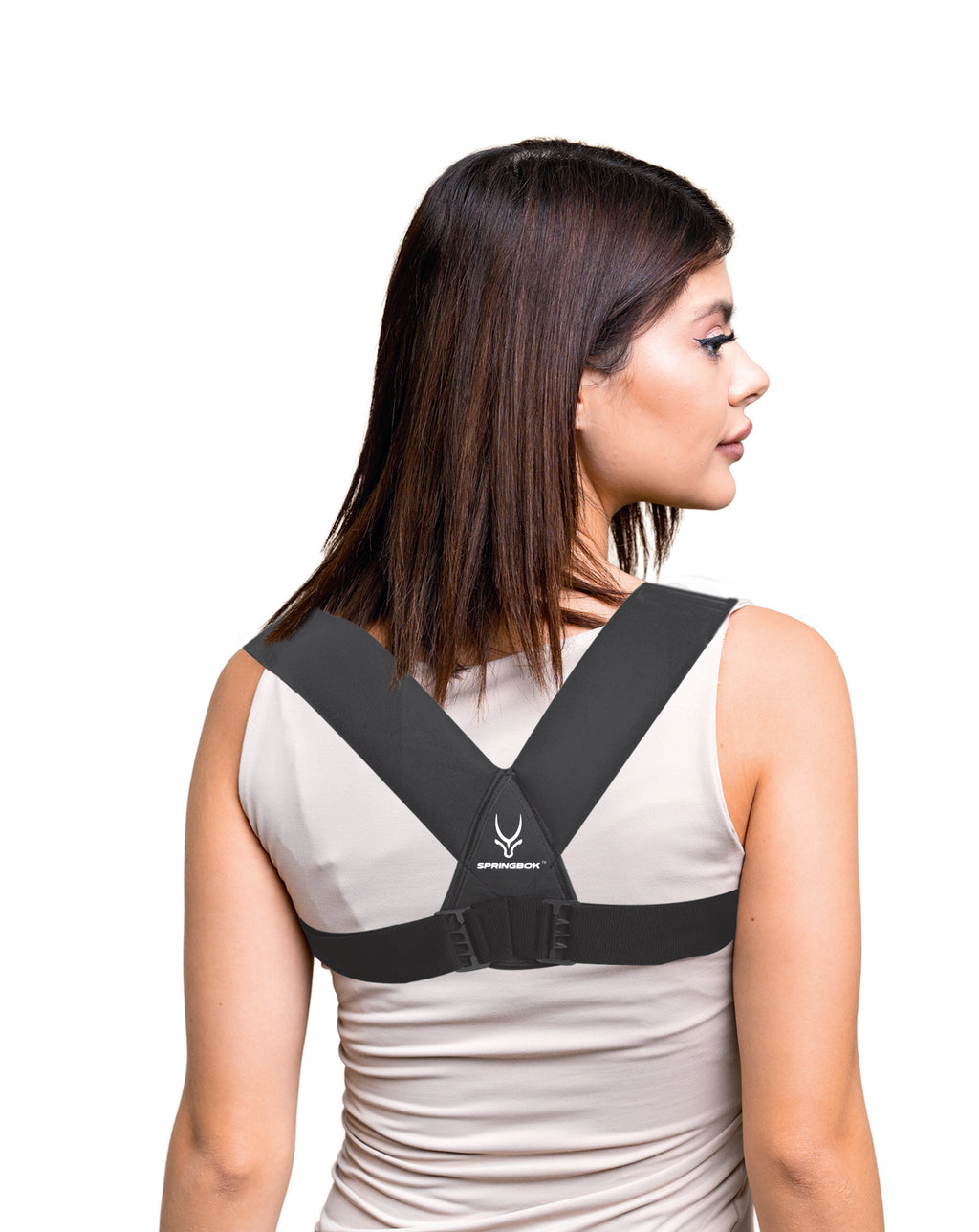 Springbok Clavicle Brace Support, Adjustable Shoulder Posture Corrector