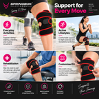 SPRINGBOK KNEE BRACE OPEN PATELLA