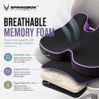 Springbok Support and lumbar Vertibra Cushion