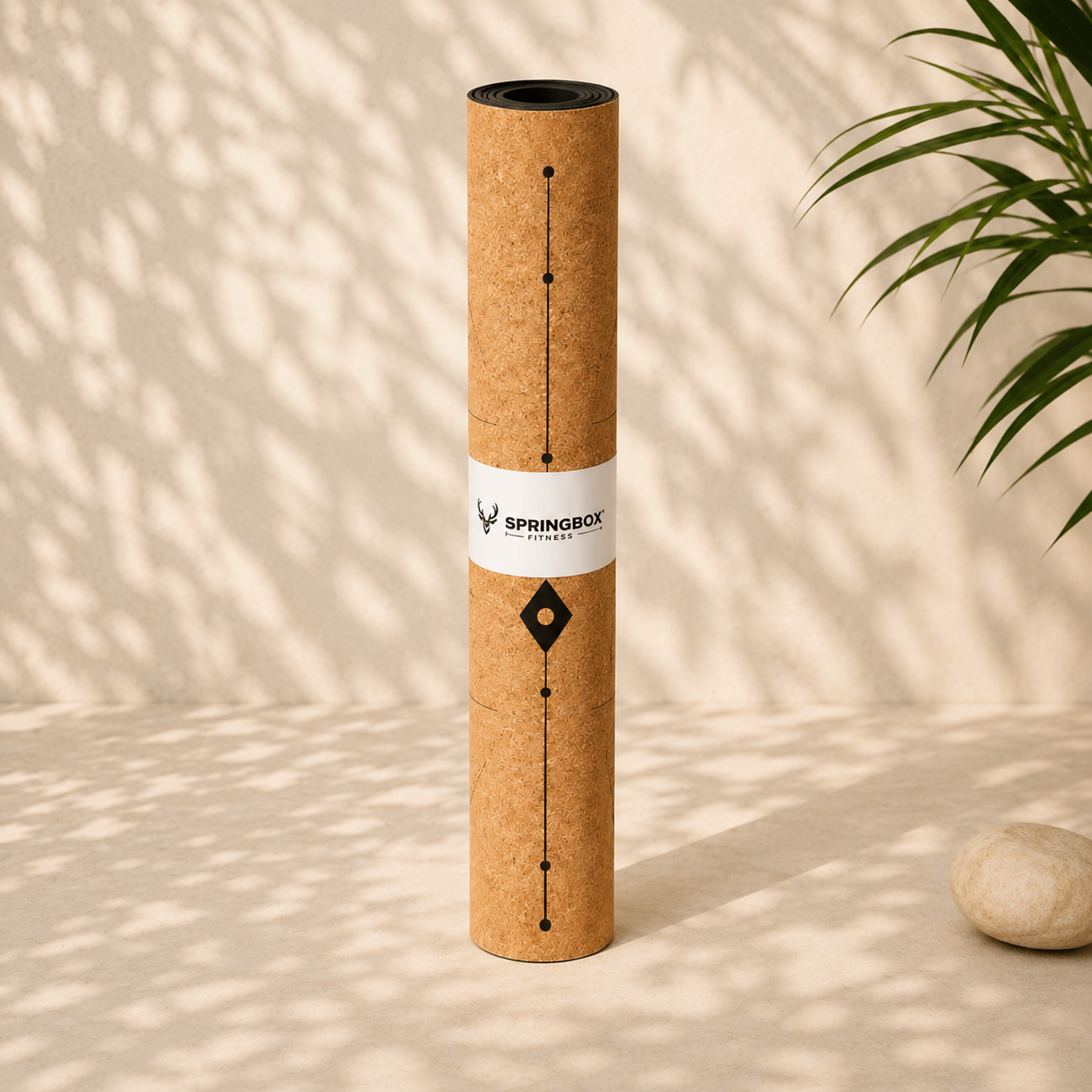 Central Align Cork Yoga Mat