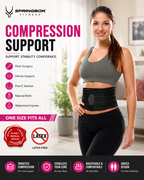 SPRINGBOK ABDOMINAL WRAP SUPPORT BELT