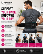 SPRINGBOK ABDOMINAL WRAP SUPPORT BELT