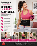 SPRINGBOK ABDOMINAL WRAP SUPPORT BELT