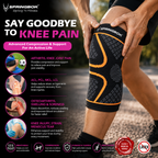 SPRINGBOK COMPRESSION KNEE SLEEVE BRACE