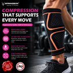SPRINGBOK COMPRESSION KNEE SLEEVE BRACE