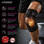 SPRINGBOK HINGED KNEE SUPPORT