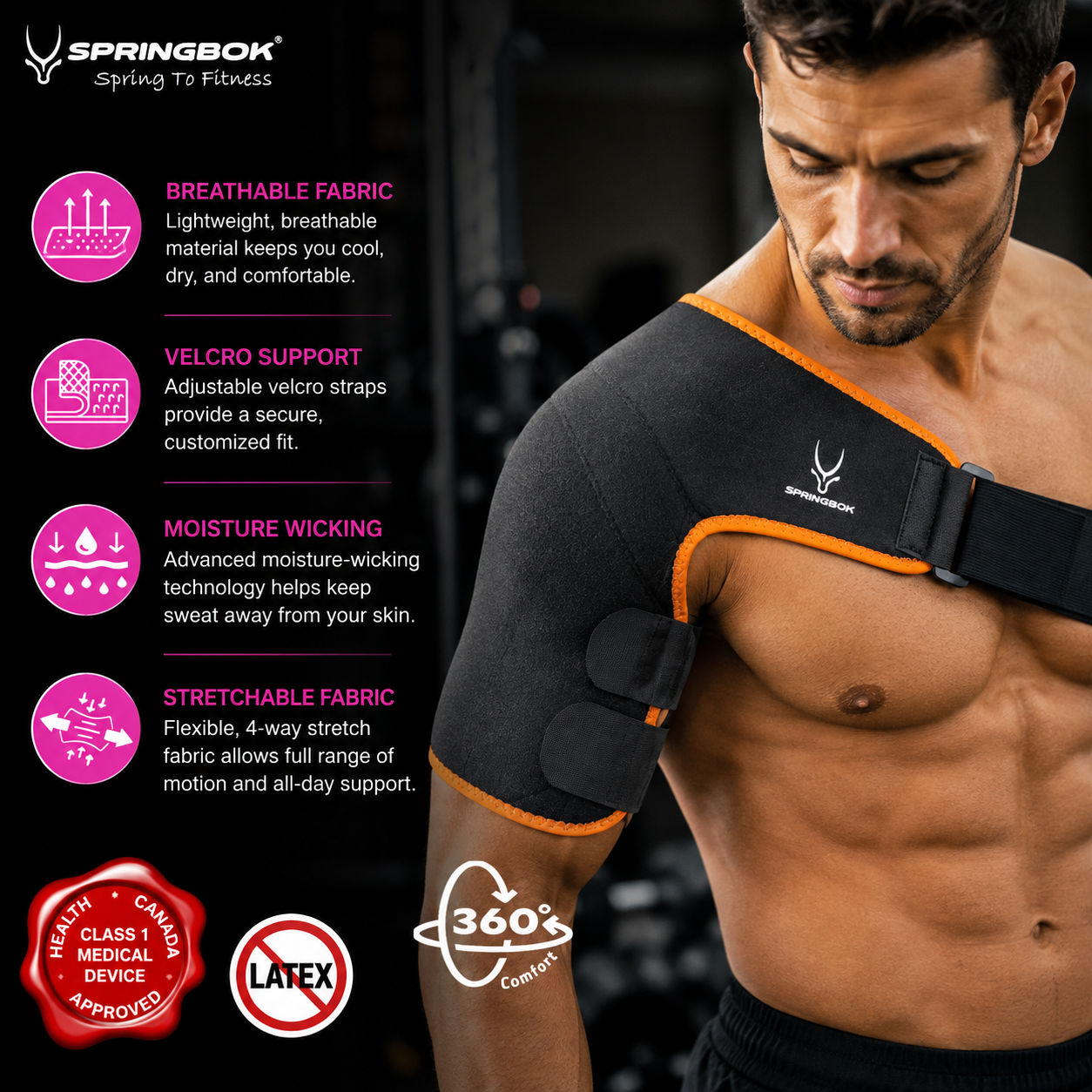 SPRINGBOK SHOULDER IMMOLIZER BRACE