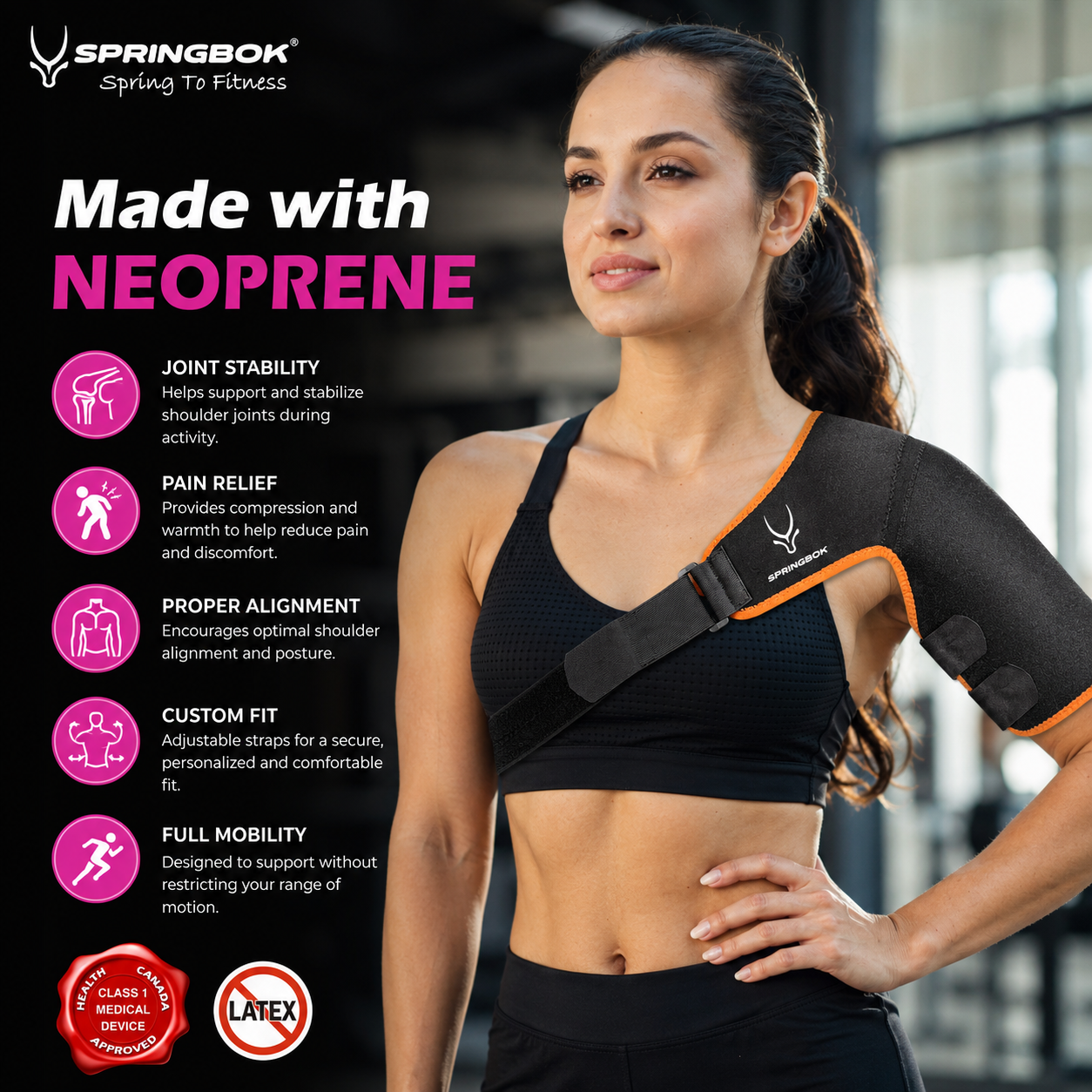SPRINGBOK SHOULDER IMMOLIZER BRACE