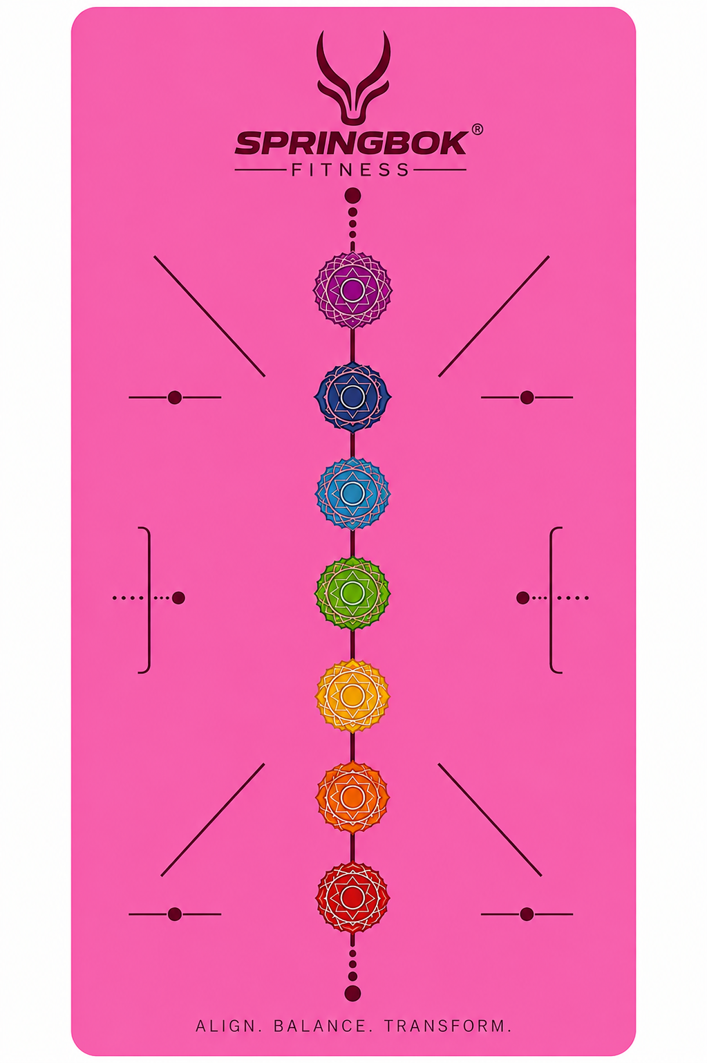 Springbok Chakra Flowalignment TPE Yoga Mat
