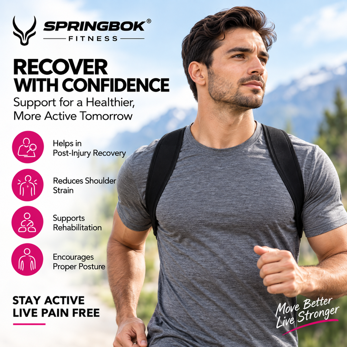 SPRINGBOK CLAVICAL BRACE SUPPORT
