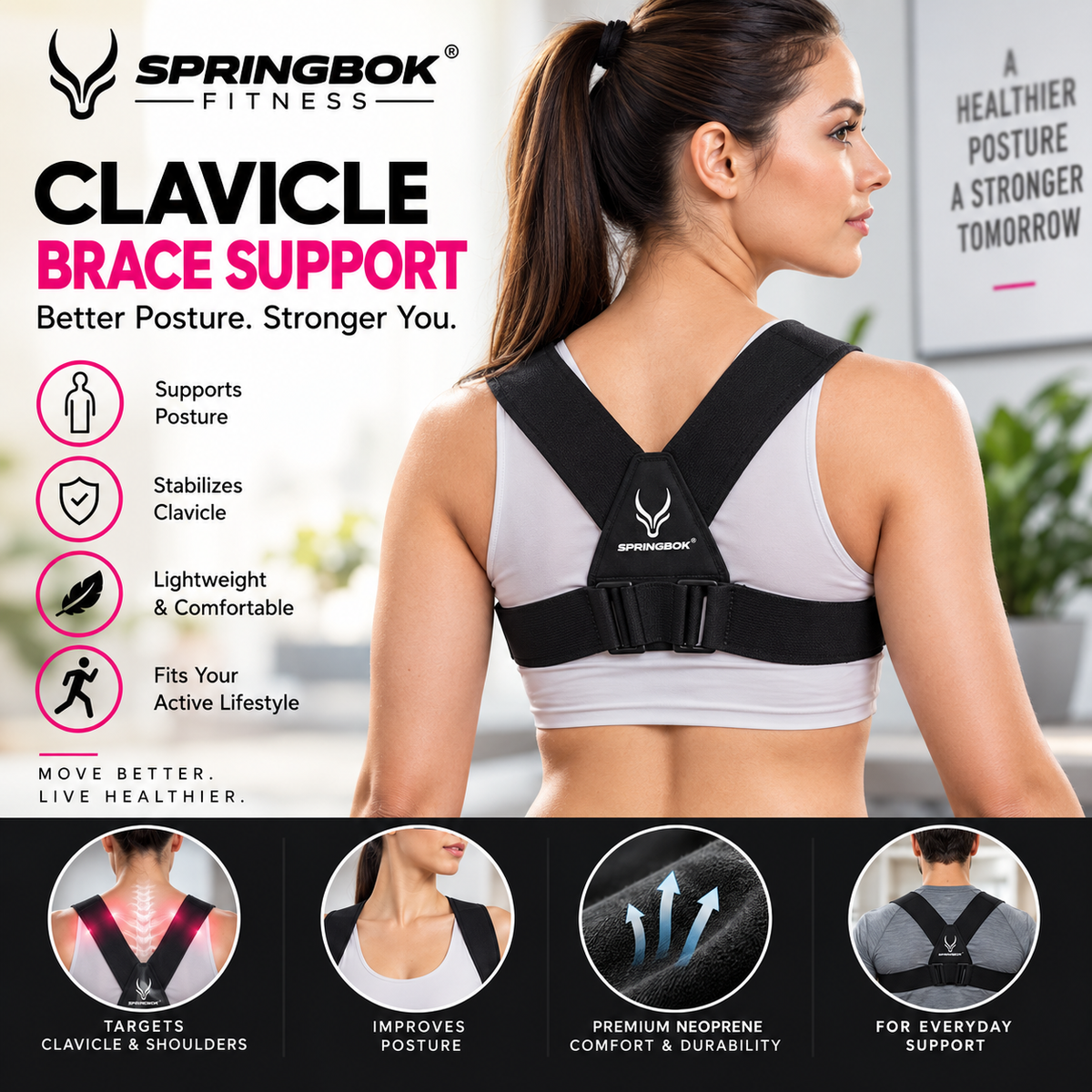 SPRINGBOK CLAVICAL BRACE SUPPORT