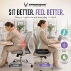 Springbok Support and lumbar Vertibra Cushion