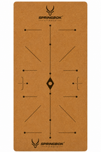 Springbok Central Flowline Cork Yoga Mat with TPE base