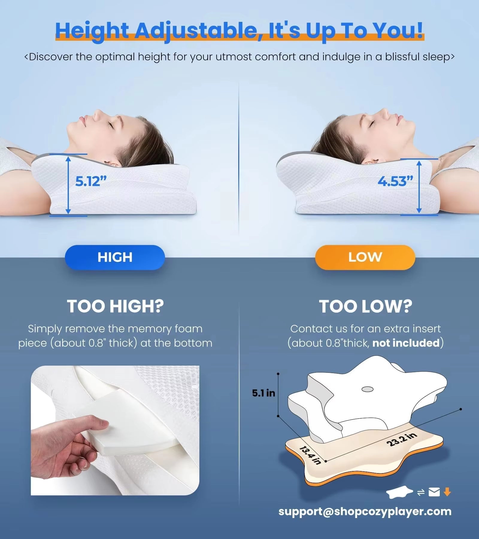 Springbok Cervical Pillow