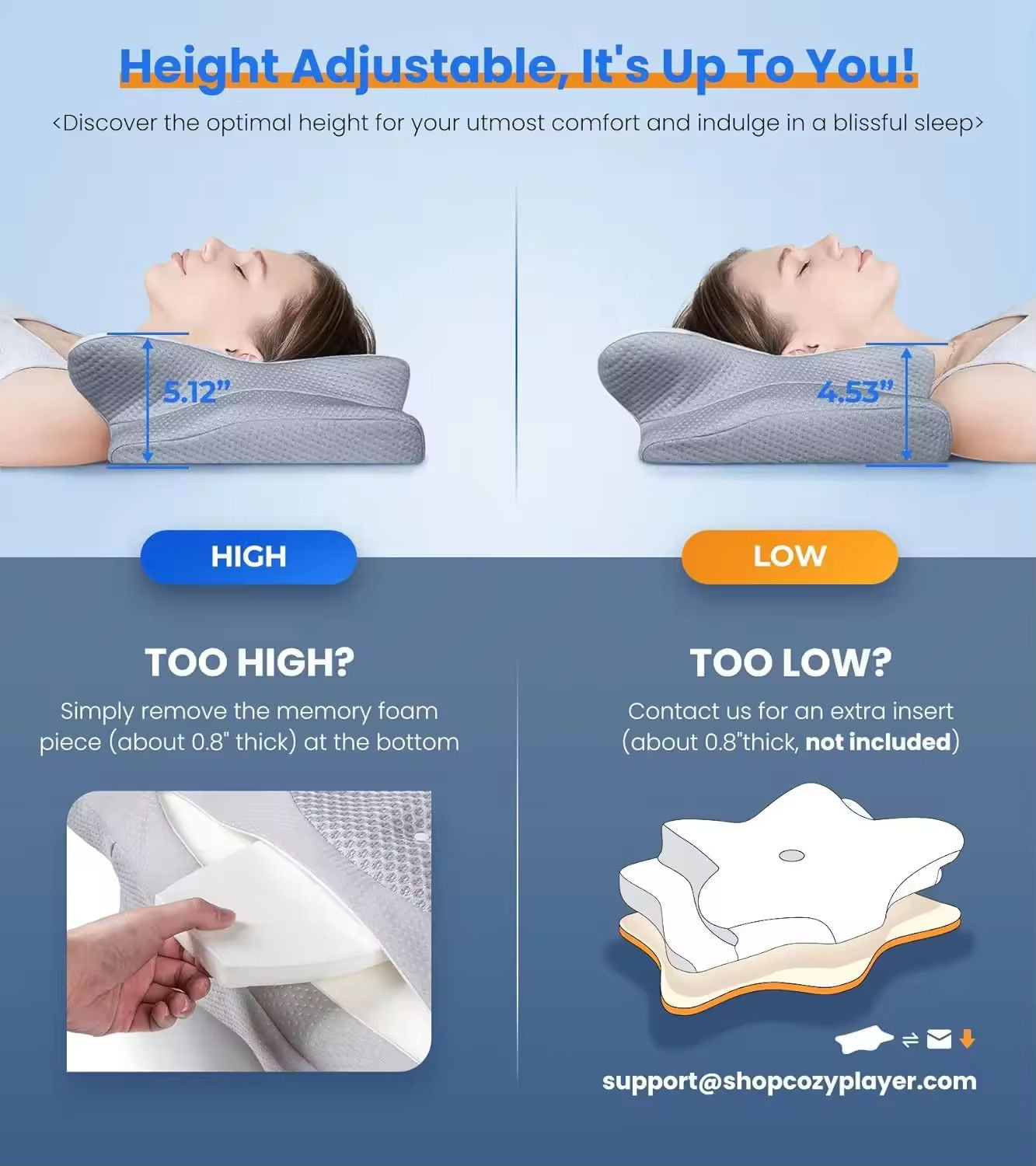 Springbok Cervical Pillow