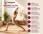 Springbok Central Flowline Cork Yoga Mat with TPE base